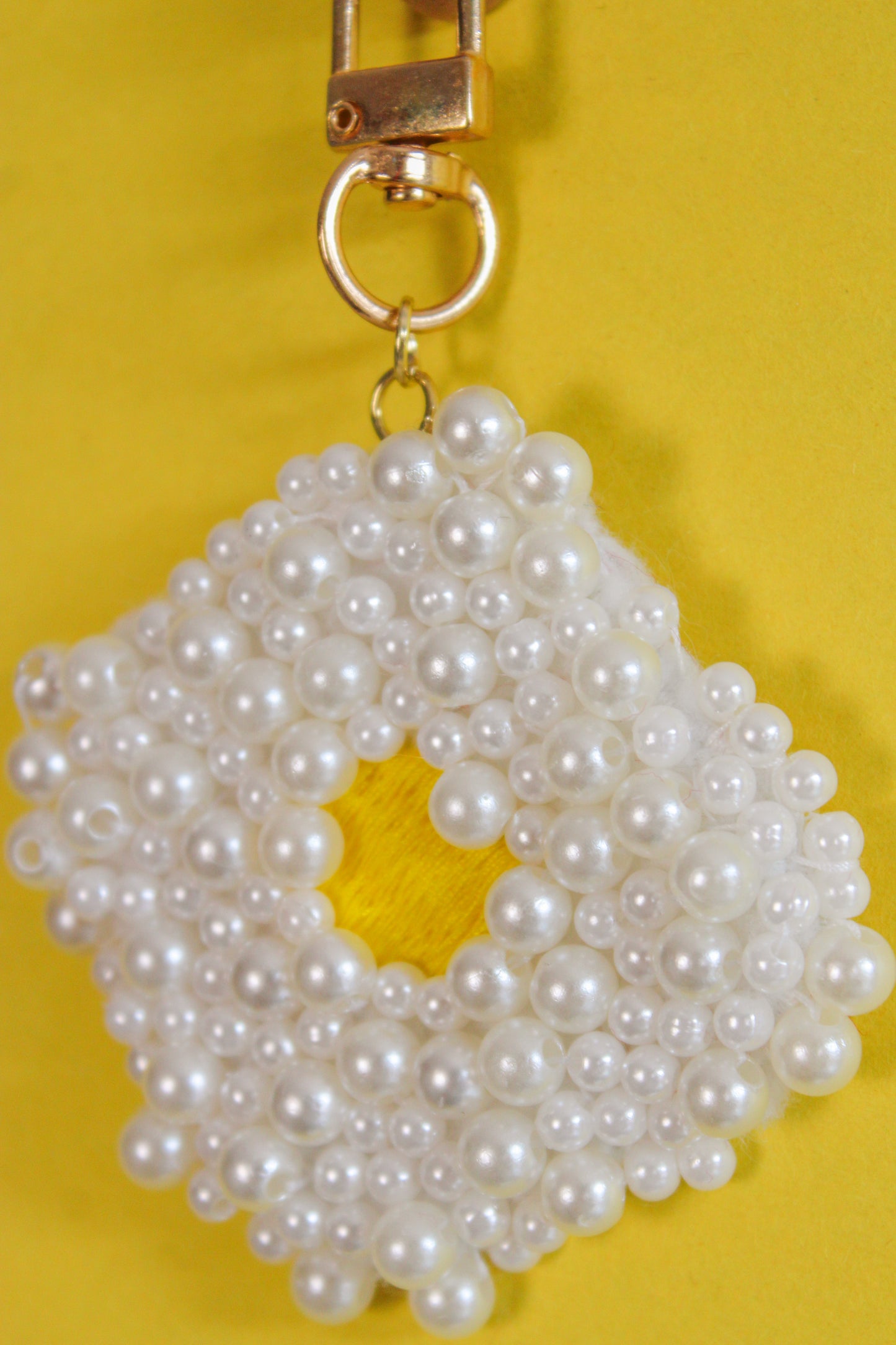 Pearled Egg Bag & Phone Charm