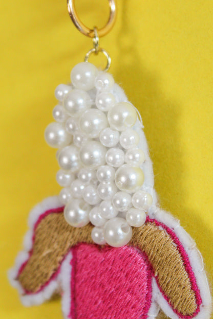 Banana Studio Beaded Bag & Phone Charm
