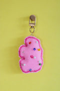 Frosted Animal Cracker Bag Charm - HAWWAA Studios