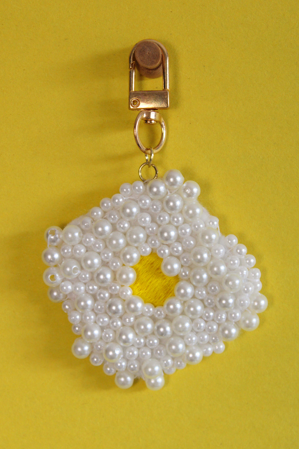 Pearled Egg Bag & Phone Charm