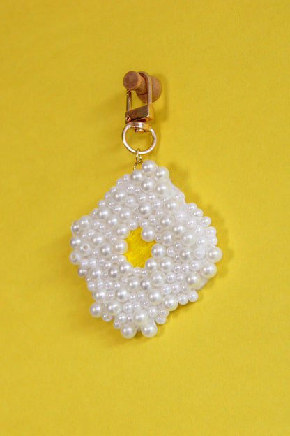 Pearled Egg Bag & Phone Charm
