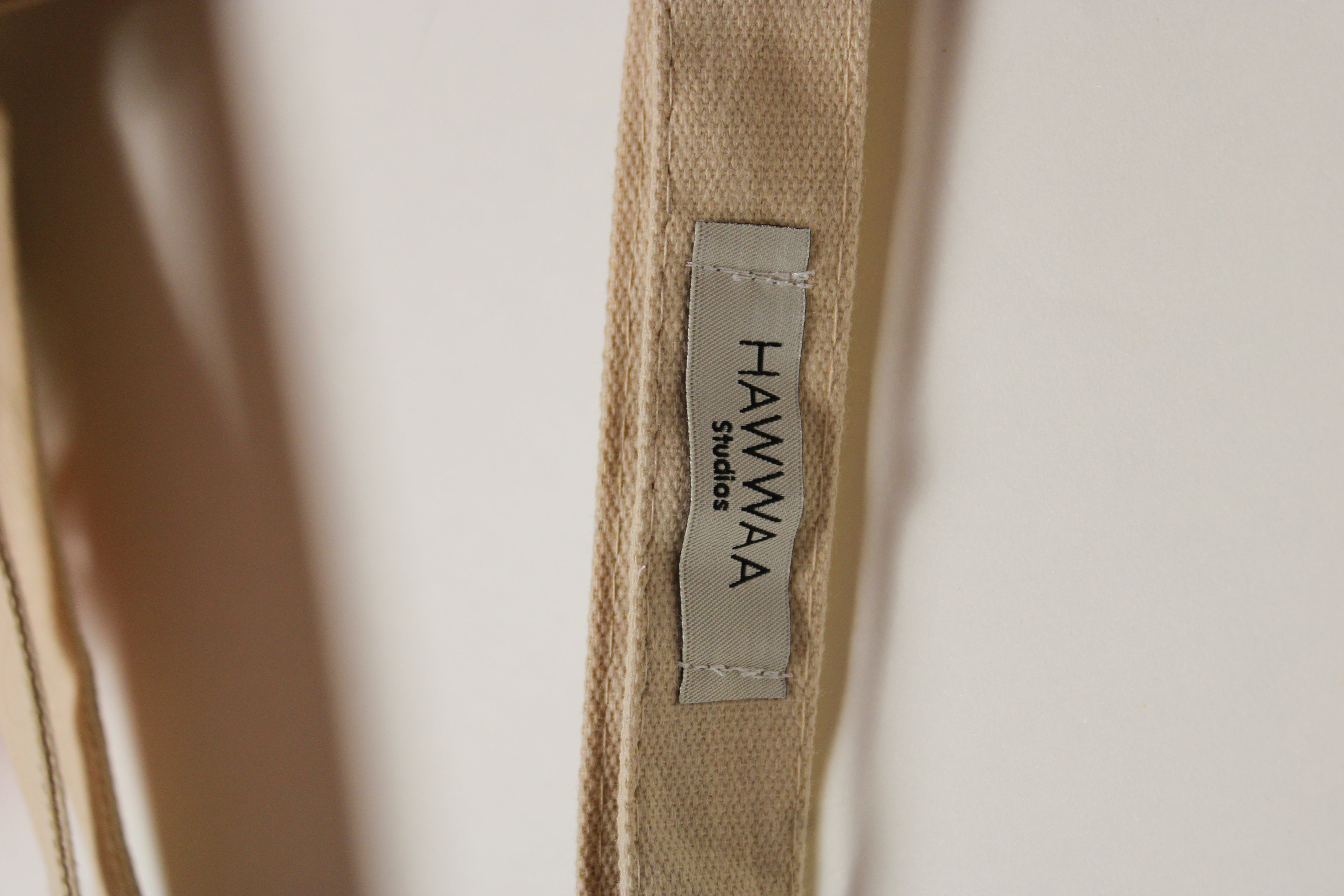 “Mariam” Front Pocket Canvas Tote Bag