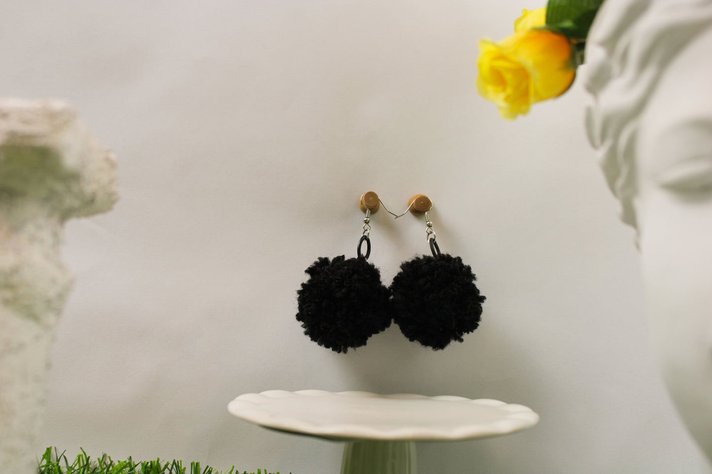 Pom-Pom Earrings