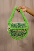 Grassy Shoulder Bag - Green - HAWWAA Studios