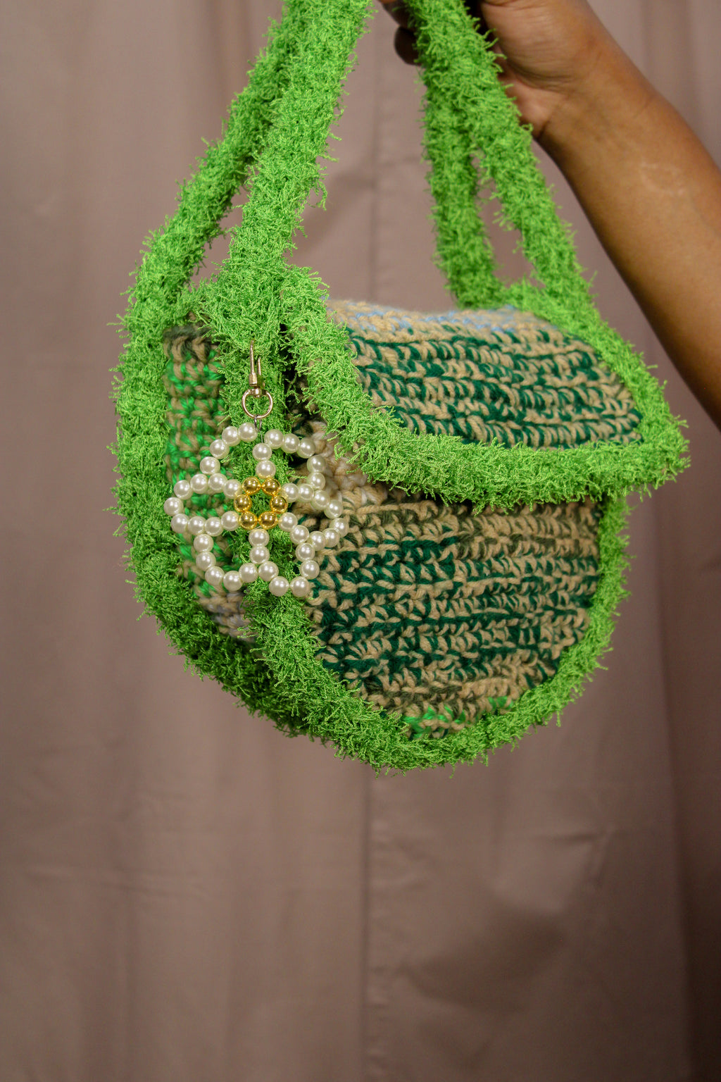 Grassy Shoulder Bag - Green - HAWWAA Studios