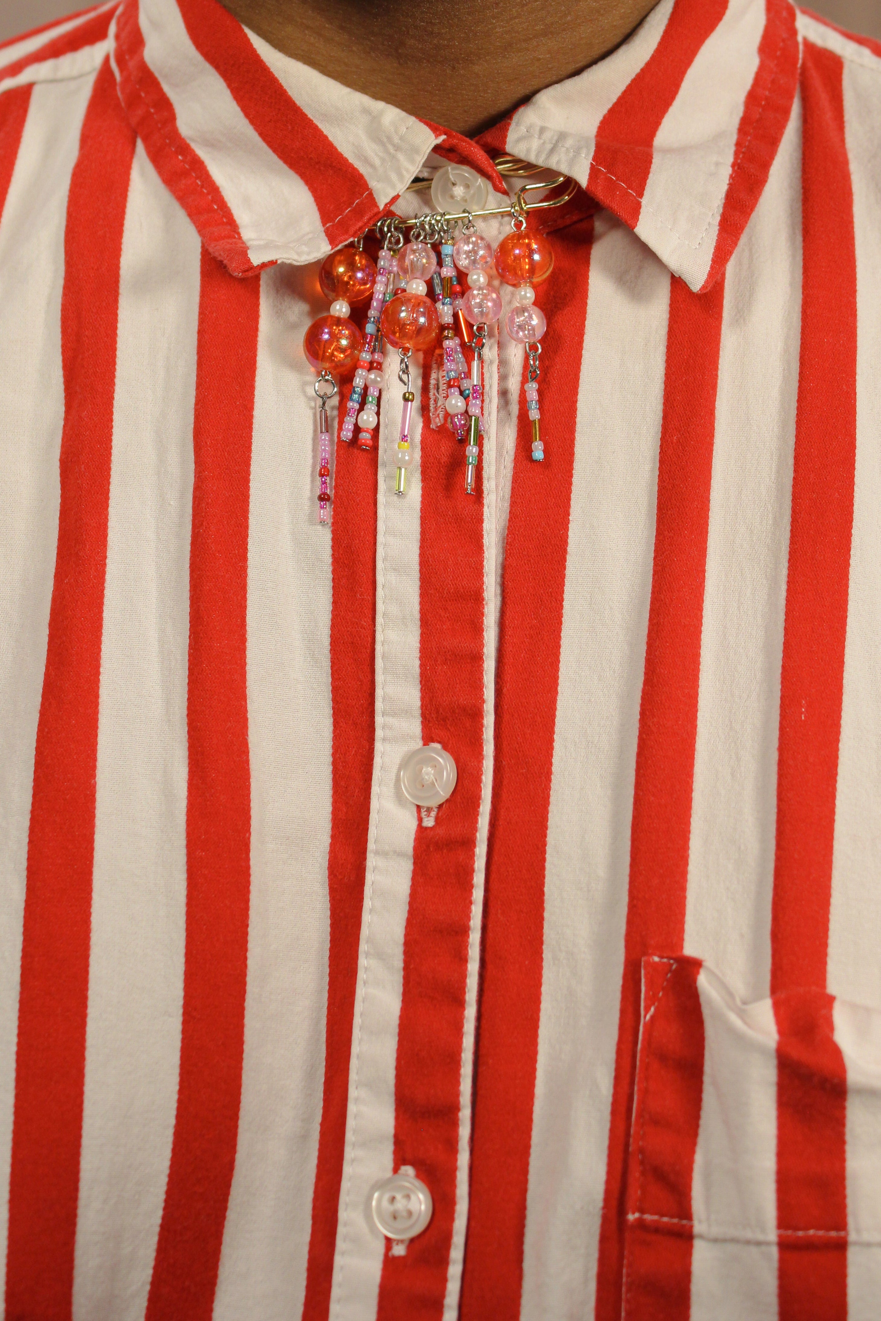 Confetti Safety Pin Brooch - HAWWAA Studios