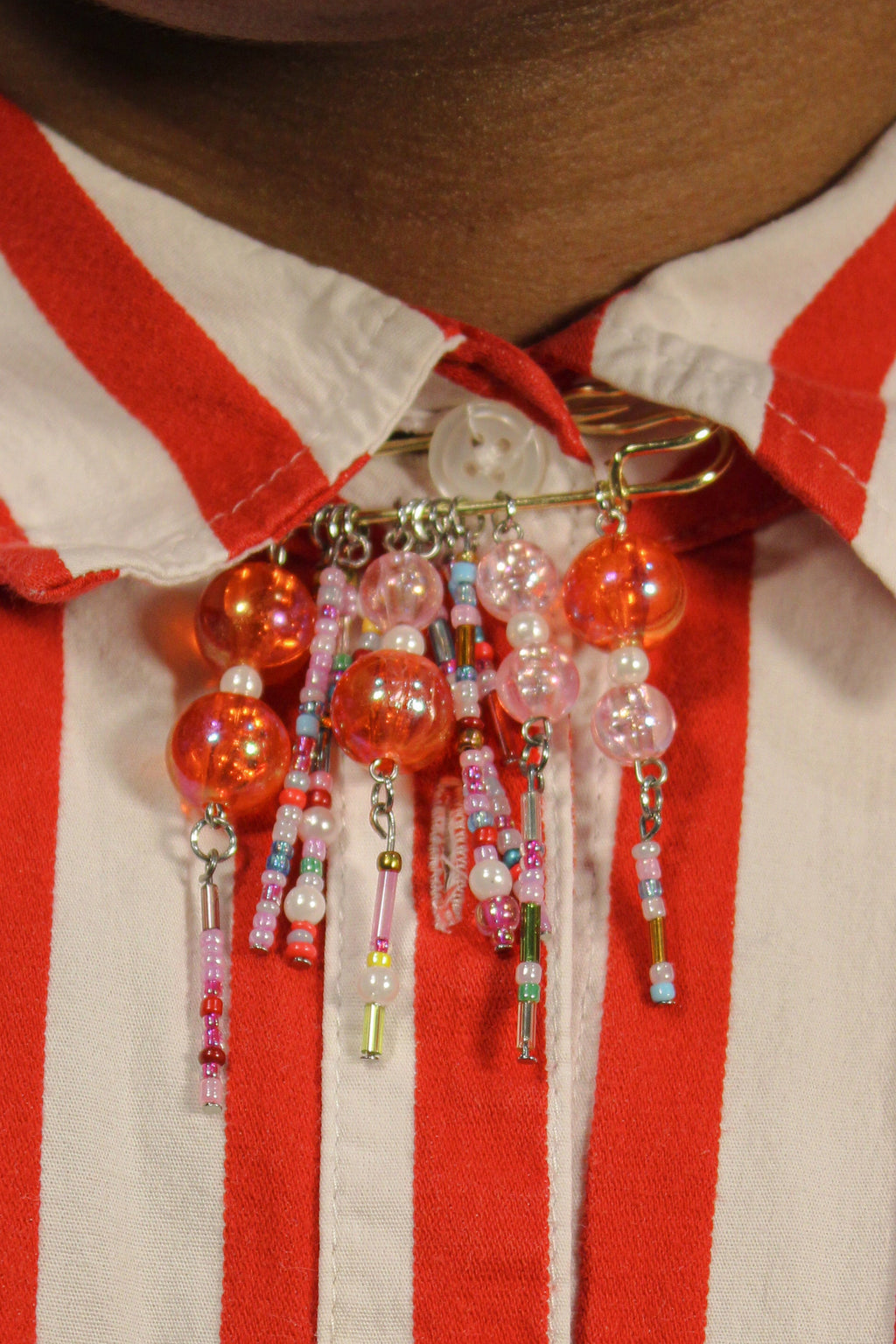 Confetti Safety Pin Brooch - HAWWAA Studios