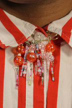 Confetti Safety Pin Brooch - HAWWAA Studios
