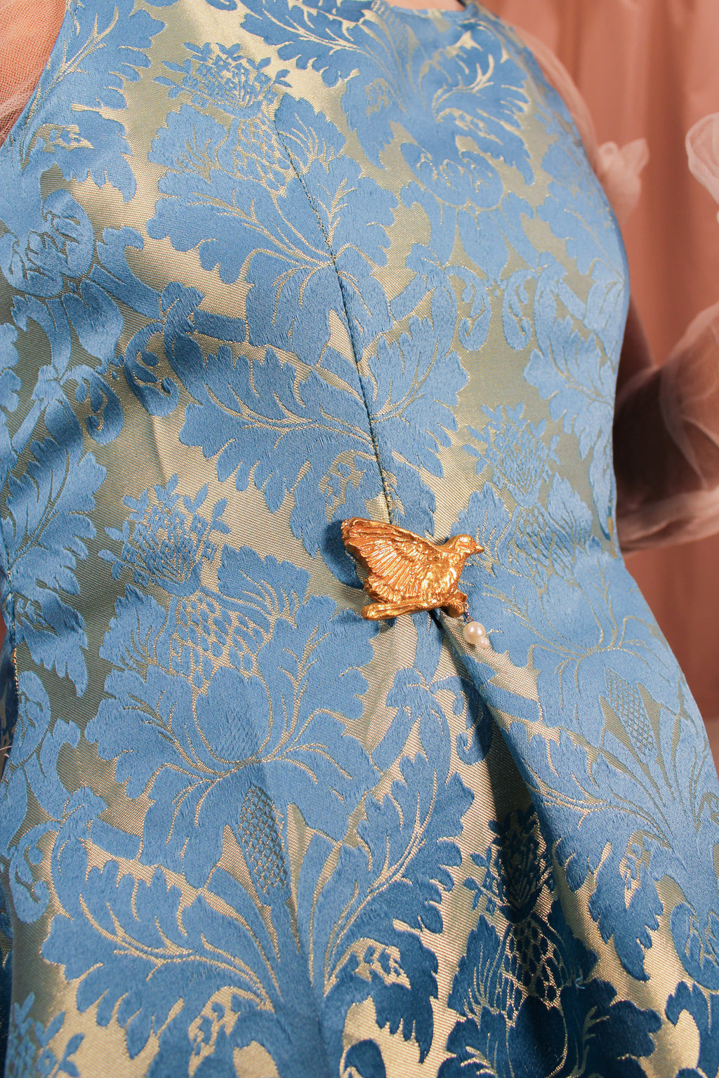 Gold Dove Brooch - HAWWAA Studios