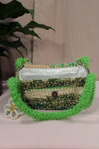 Grassy Shoulder Bag - Green - HAWWAA Studios