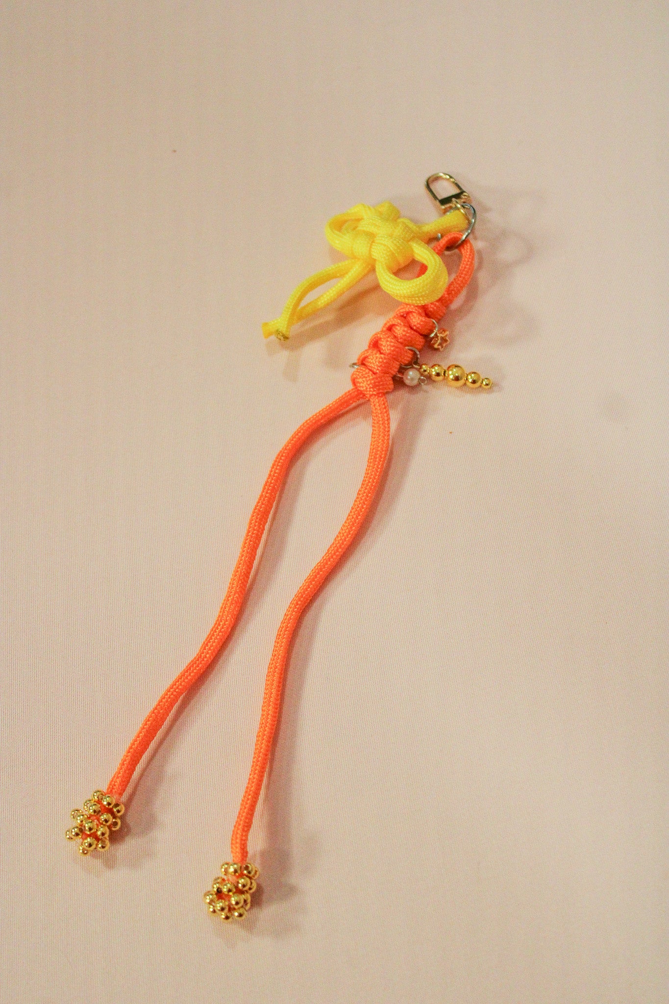Beaded Cord Bag Charm - HAWWAA Studios