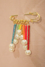 Rainbow Safety Pin Brooch - HAWWAA Studios
