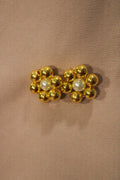 Daisy Beaded Studs Earrings - HAWWAA Studios