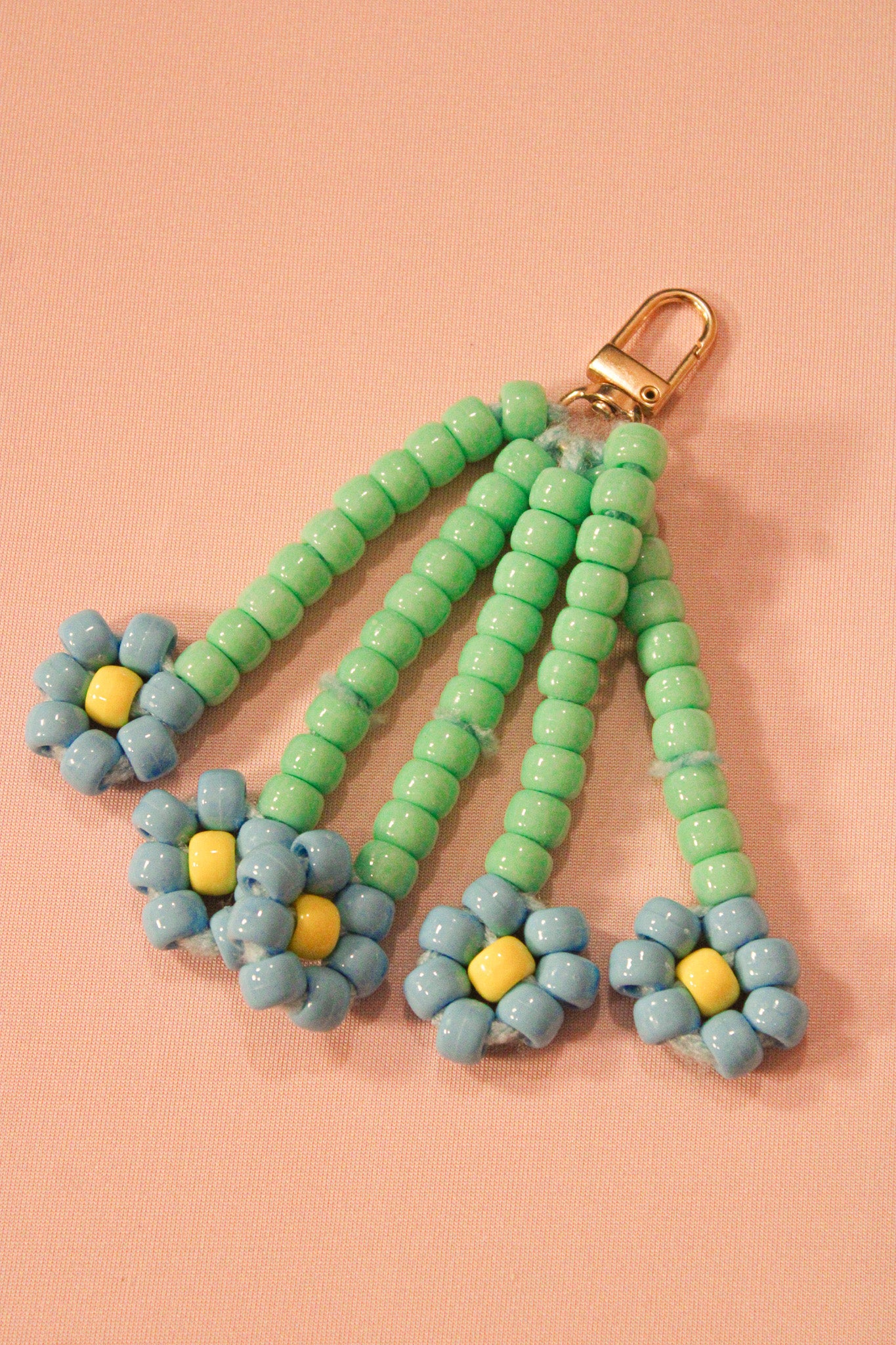 Beaded Bouquet Bag Charm - HAWWAA Studios