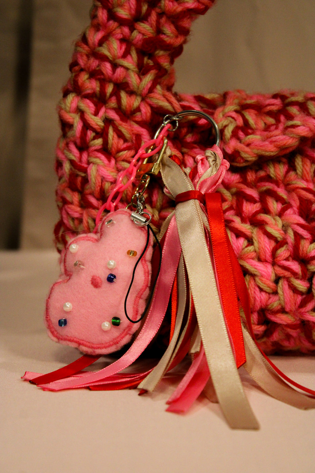 Frosted Animal Cracker Bag Charm - HAWWAA Studios