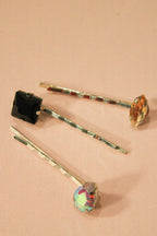 3-Pack Mystery Rhinestone Bobby Pins  - HAWWAA Studios