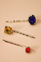 3-Pack Mystery Rhinestone Bobby Pins  - HAWWAA Studios