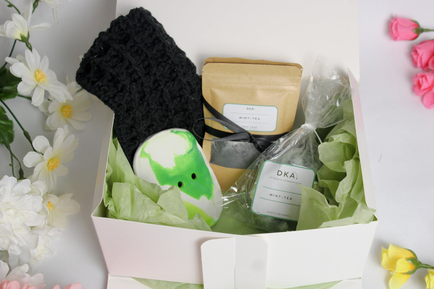 "Mint-Tea" Natural Body Care Gift Set