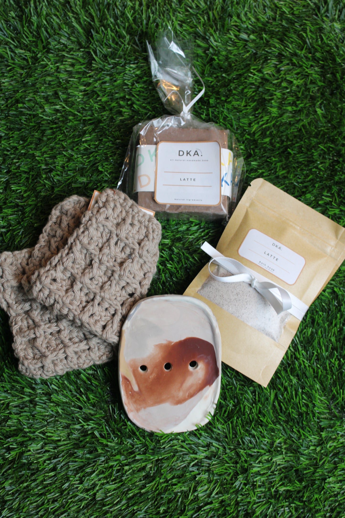 "Latte" Natural Body Care Gift Set