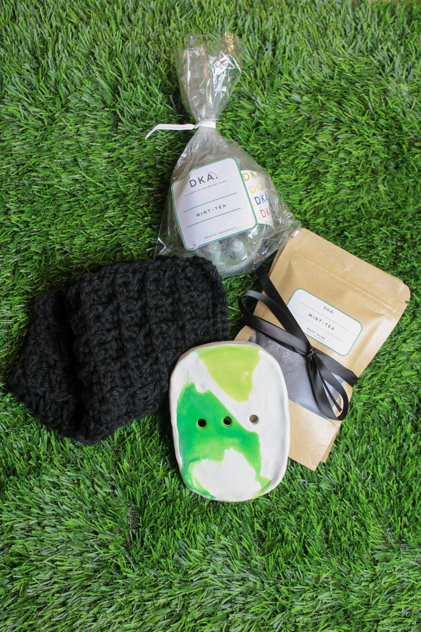 "Mint-Tea" Natural Body Care Gift Set