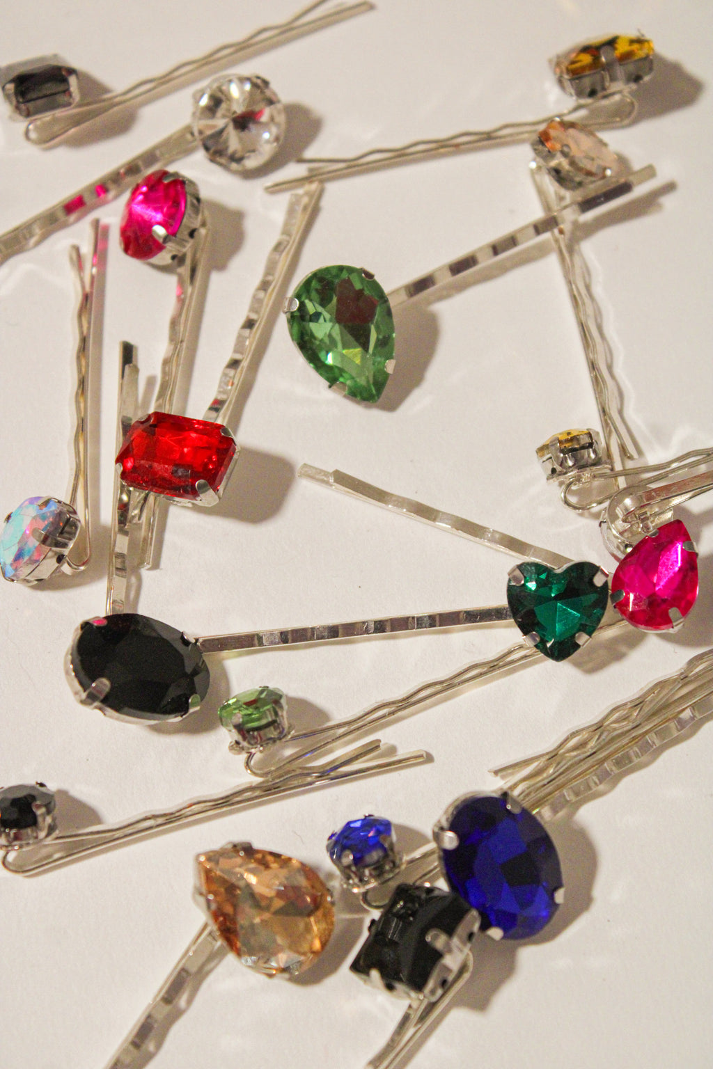 3-Pack Mystery Rhinestone Bobby Pins  - HAWWAA Studios