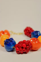 "Nature's Juice" Beaded Fruit Bracelet - HAWWAA Studios