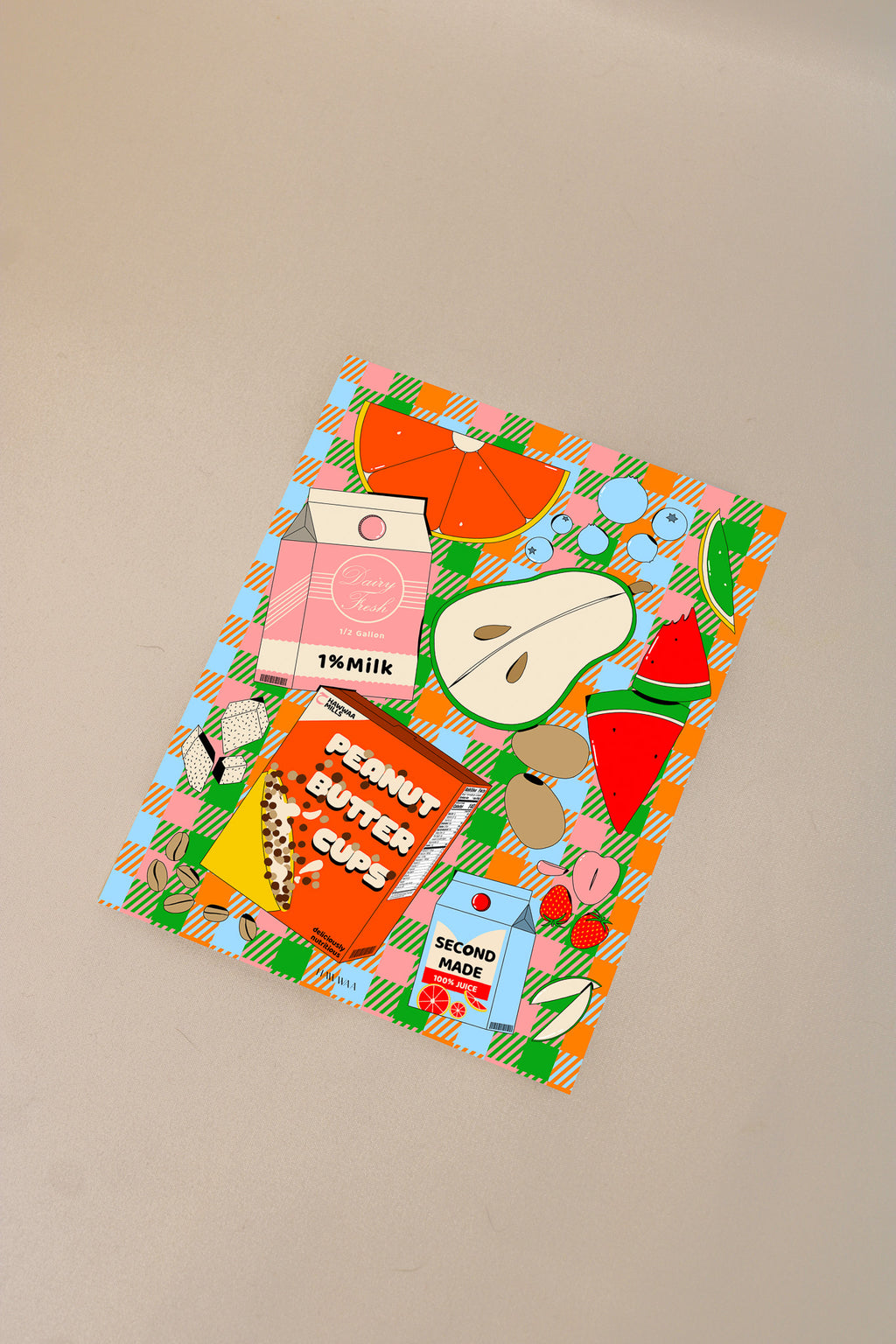 "A Balanced Breakfast" Print - HAWWAA Studios