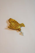 Gold Dove Brooch - HAWWAA Studios
