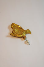 Gold Dove Brooch - HAWWAA Studios