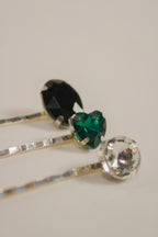 Party Rhinestone Bobby Pins - 3-Pack - HAWWAA Studios