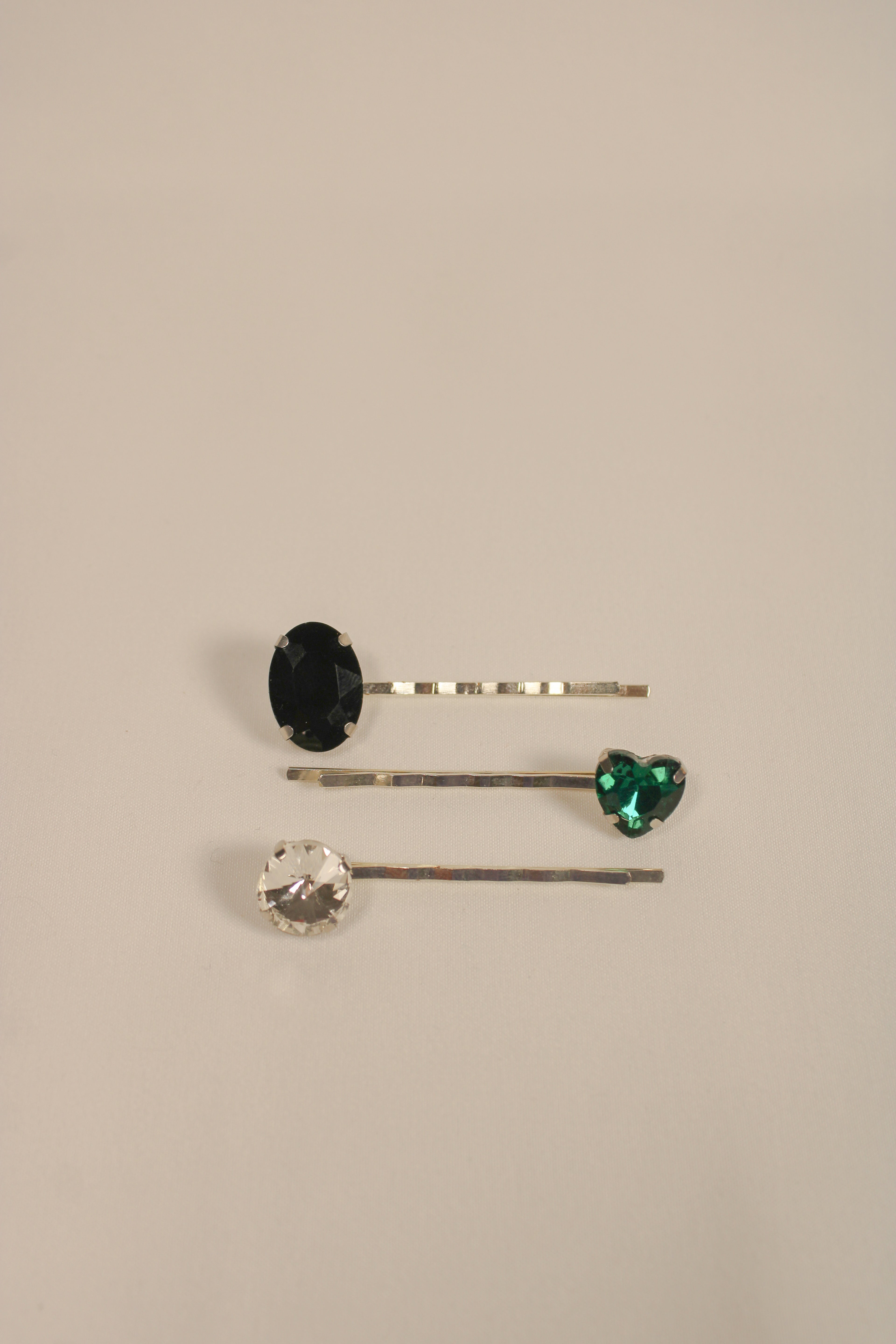 Party Rhinestone Bobby Pins - 3-Pack - HAWWAA Studios
