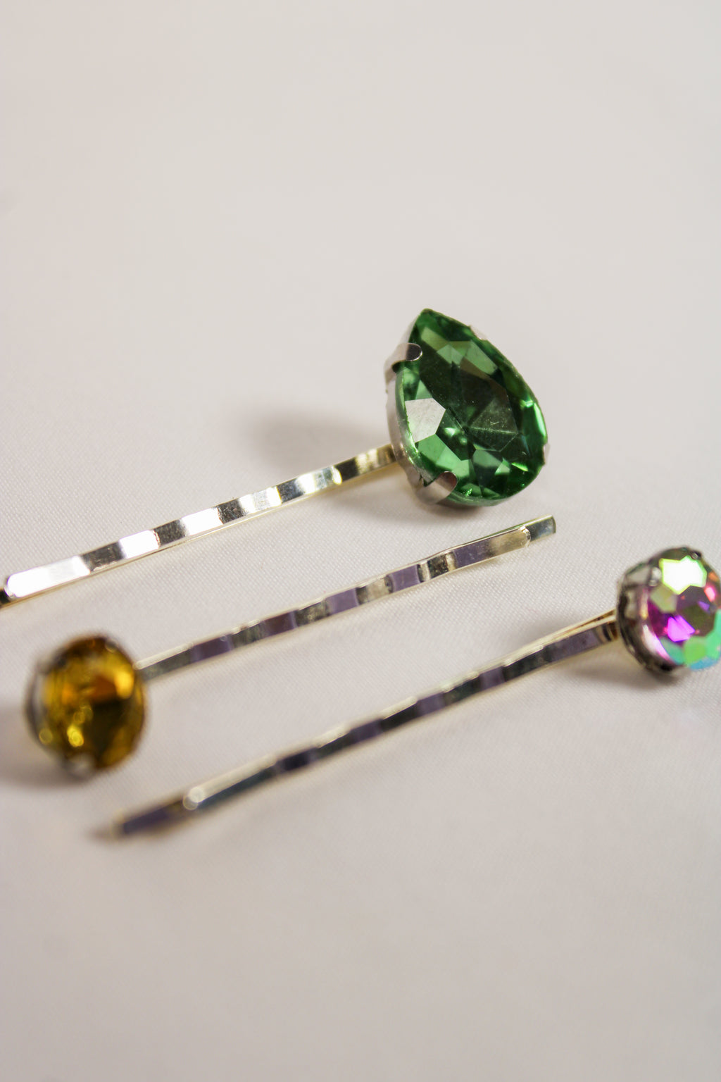 Party Rhinestone Bobby Pins - 3-Pack - HAWWAA Studios