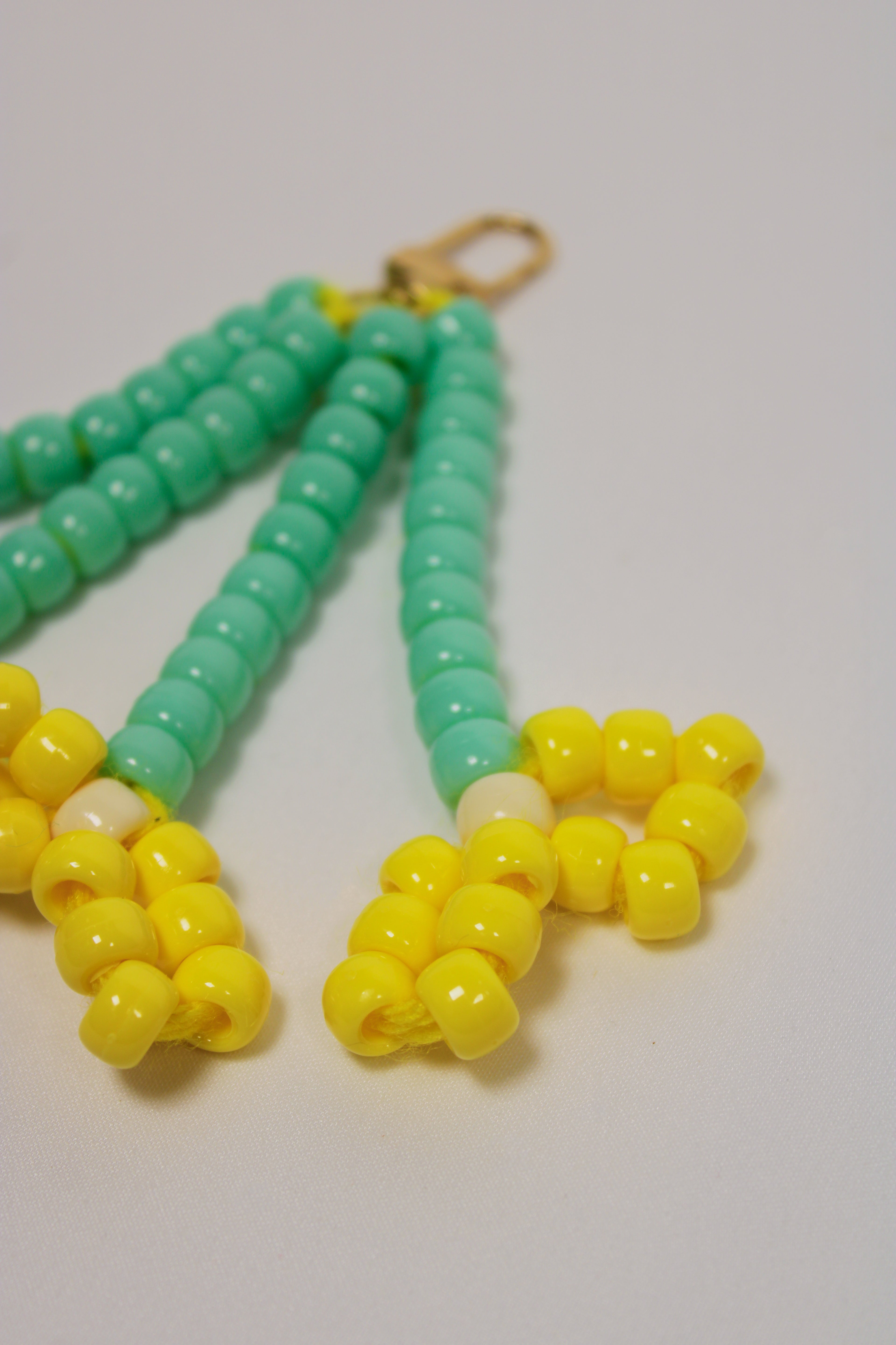 Beaded Bouquet Bag Charm - HAWWAA Studios