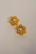 "Sunny" Flower Earrings - HAWWAA Studios