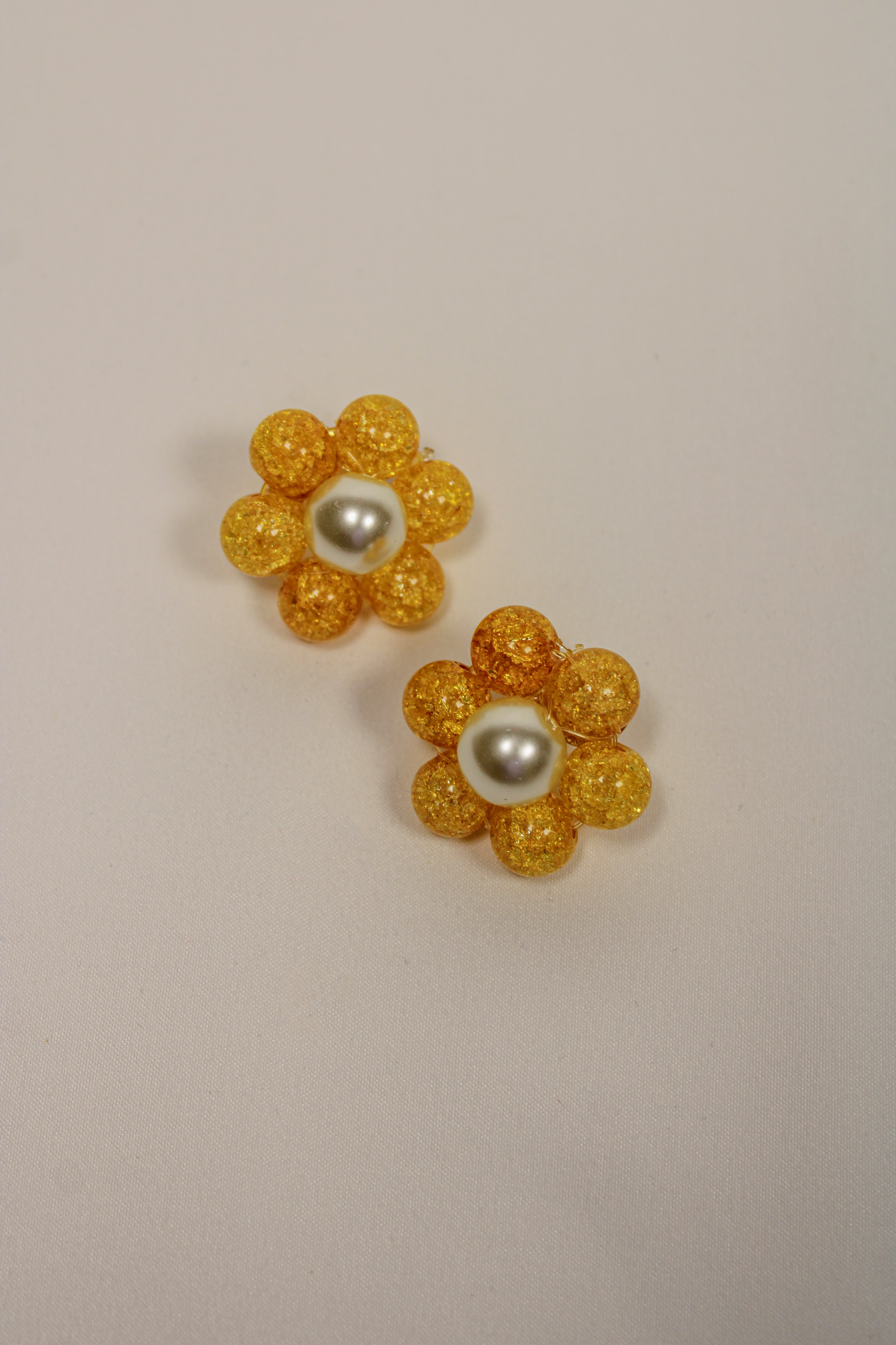 "Sunny" Flower Earrings - HAWWAA Studios