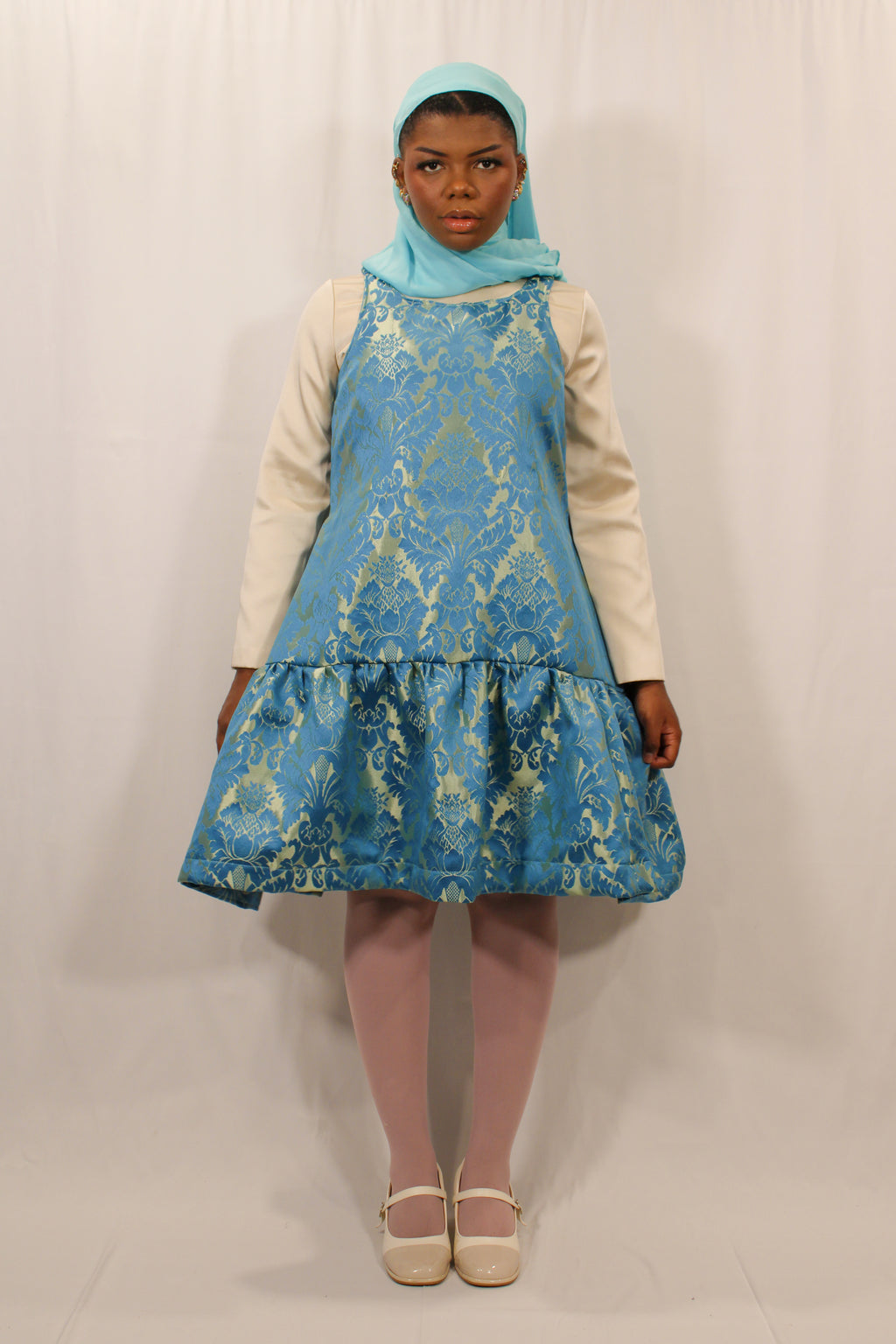 "Gilded Skies" Midi Dress - HAWWAA Studios