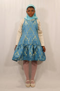 "Gilded Skies" Midi Dress - HAWWAA Studios