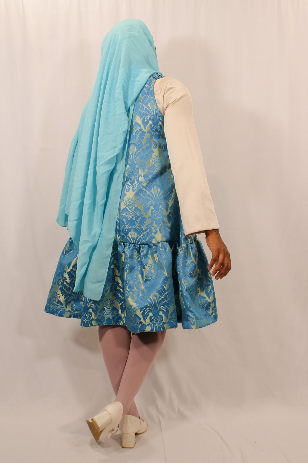 "Gilded Skies" Midi Dress - HAWWAA Studios