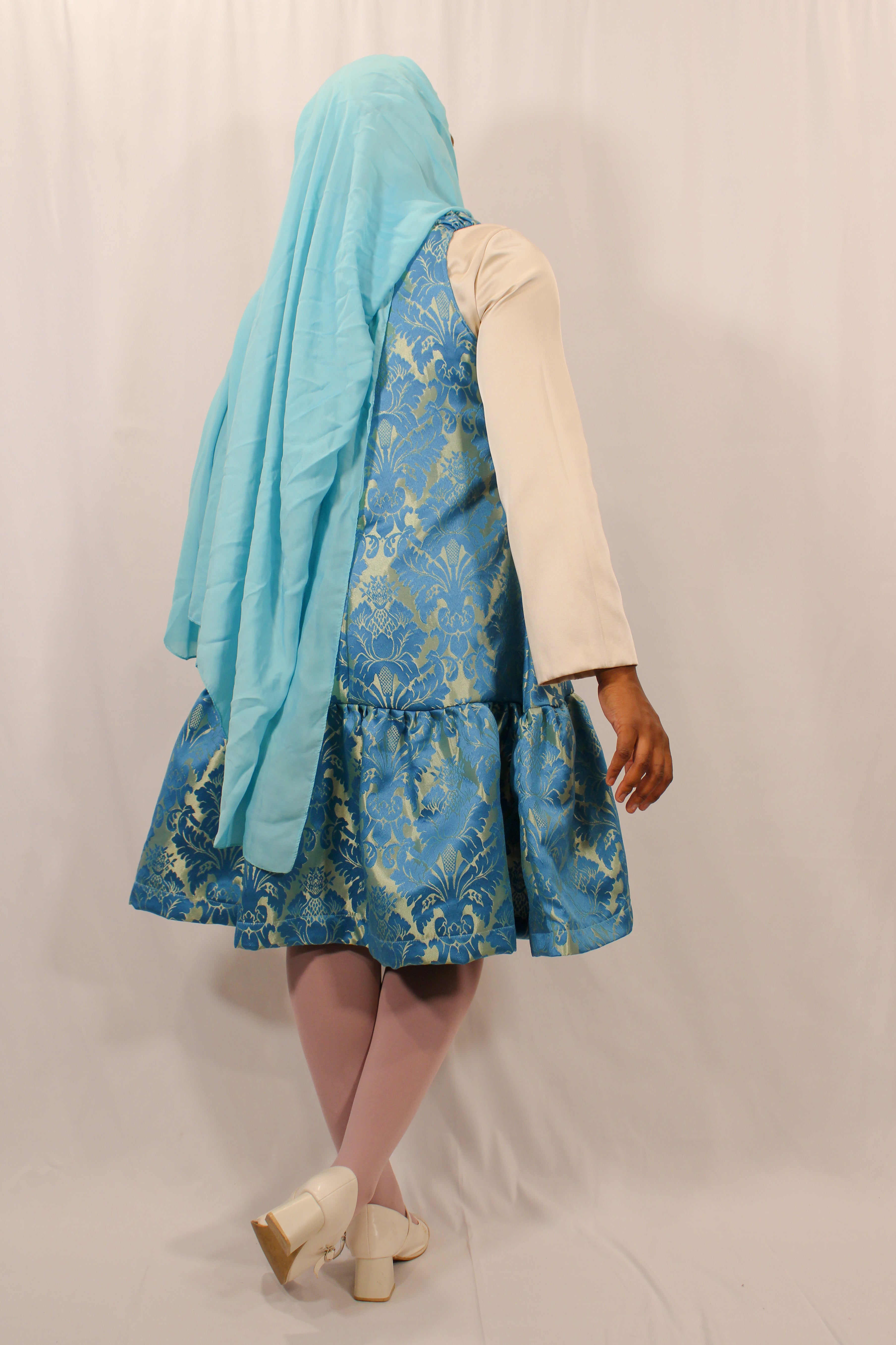 "Gilded Skies" Midi Dress - HAWWAA Studios