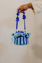 "Blueberry" Market Pouch Handbag - HAWWAA Studios