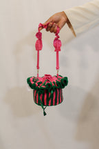 "Kate & Kelly" Market Pouch Crocheted Handbag - HAWWAA Studios