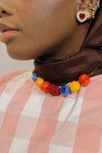 "Nature's Juice" Beaded Fruit Necklace - HAWWAA Studios