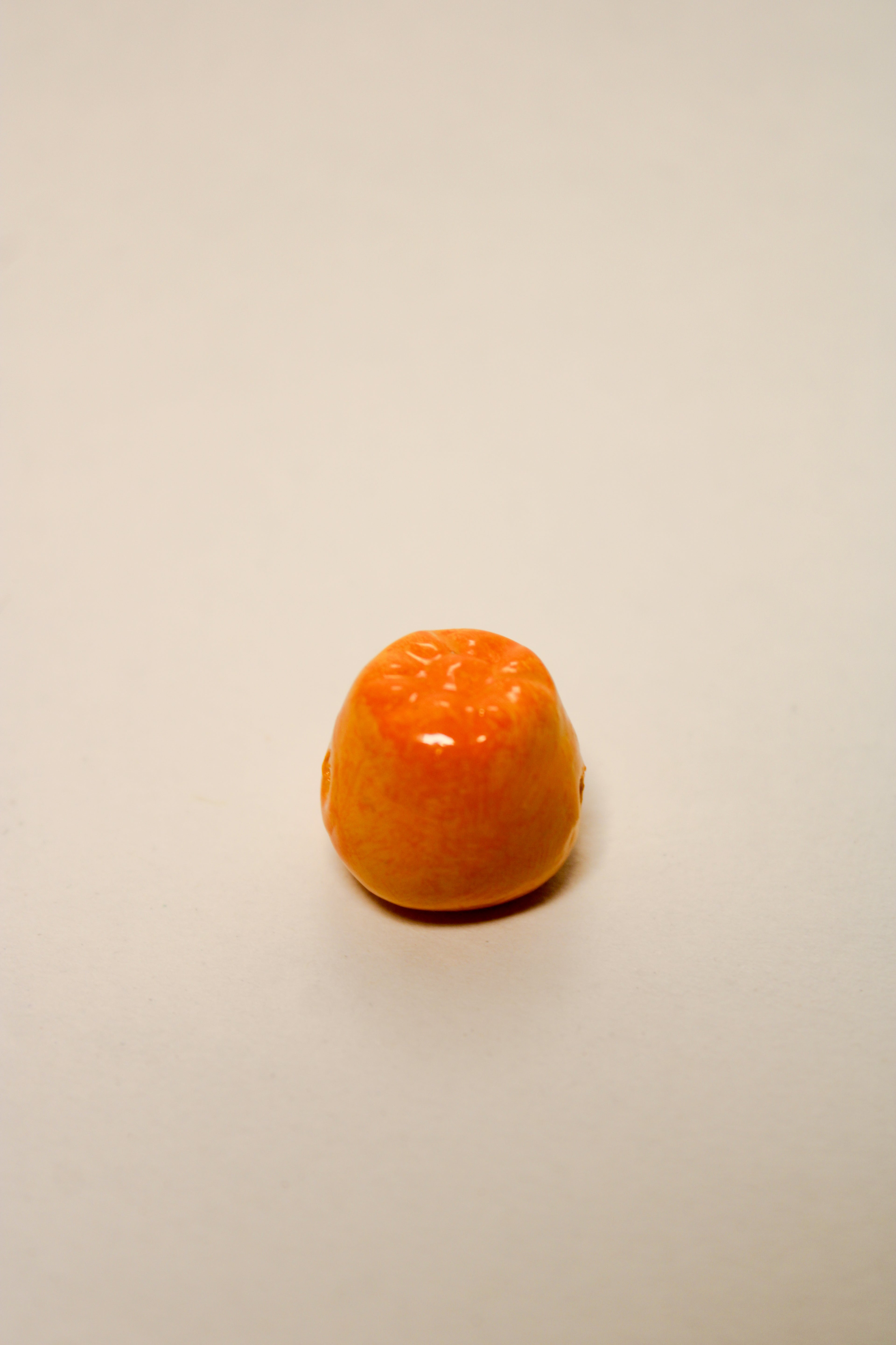 Large 20 mm - 25 mm Handcrafted Individual Clay Fruit Beads - HAWWAA Studios