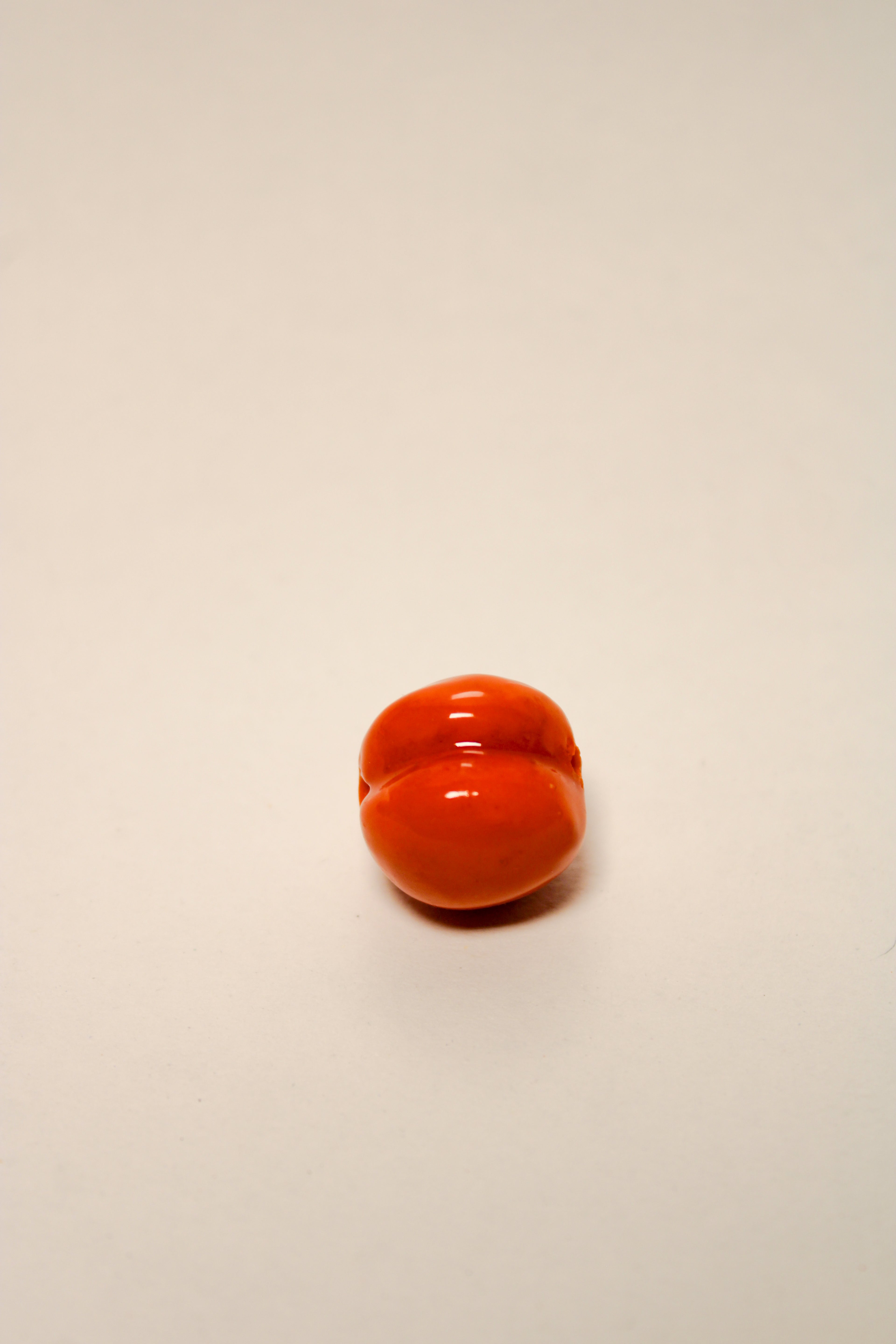 Large 20 mm - 25 mm Handcrafted Individual Clay Fruit Beads - HAWWAA Studios