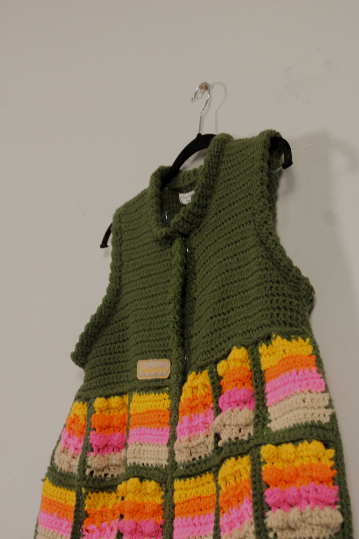 "Mother Nature" Crocheted Babydoll Dress