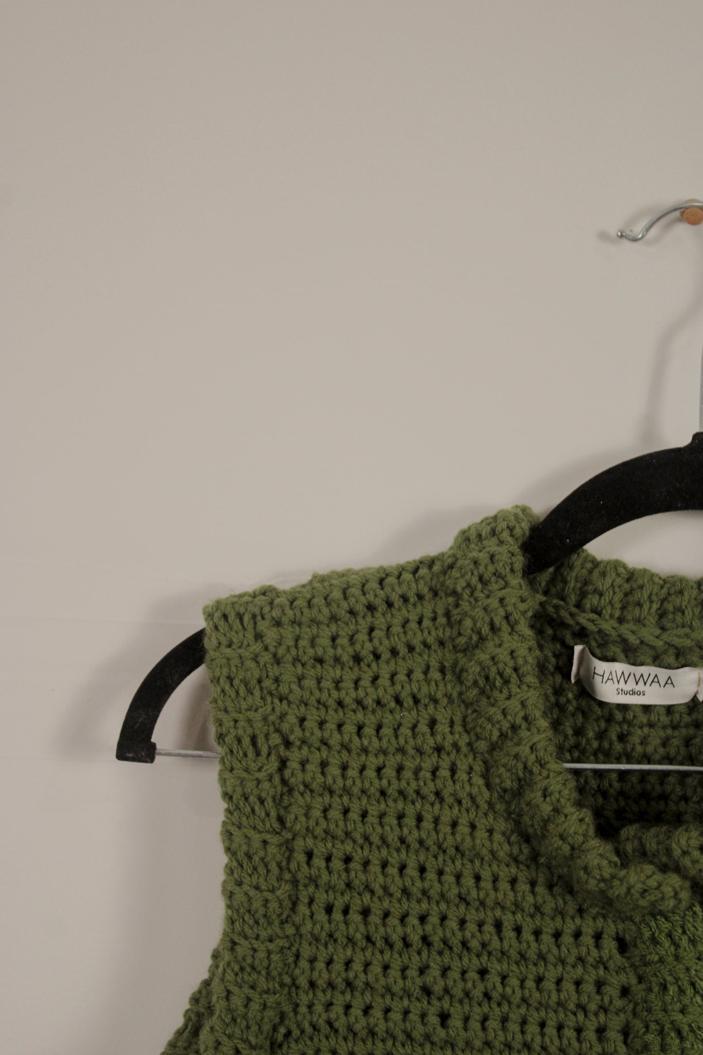 "Mother Nature" Crocheted Babydoll Dress