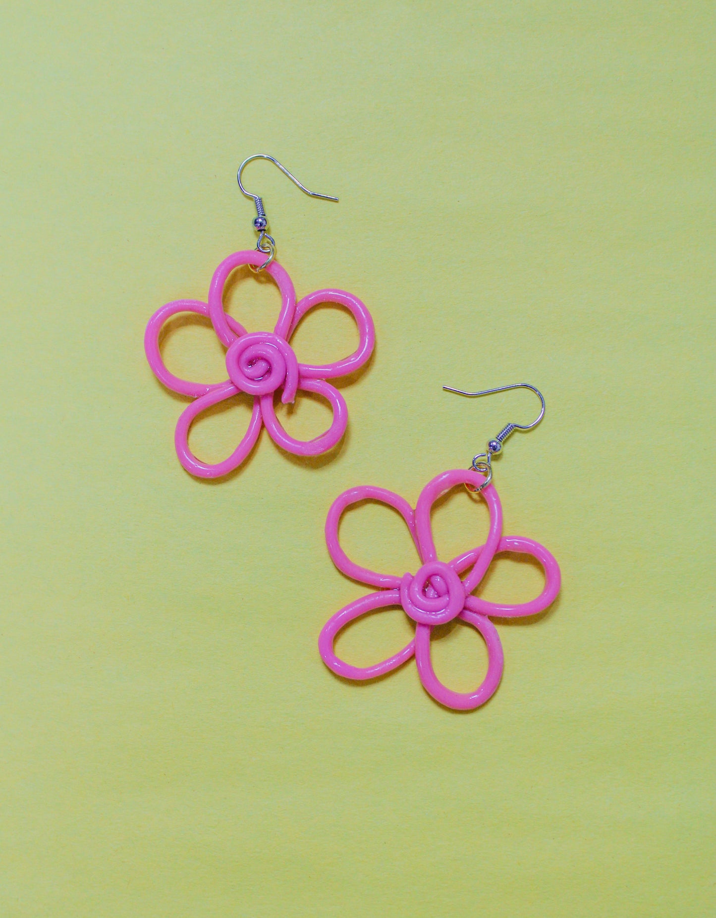 "Edelics" Flower Dangle Earrings