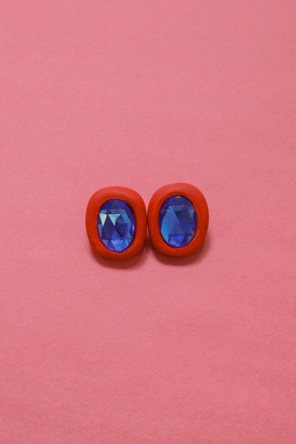 "A Girl's Best Friend" Rhinestone Stud Earrings in "Sooo Retro"