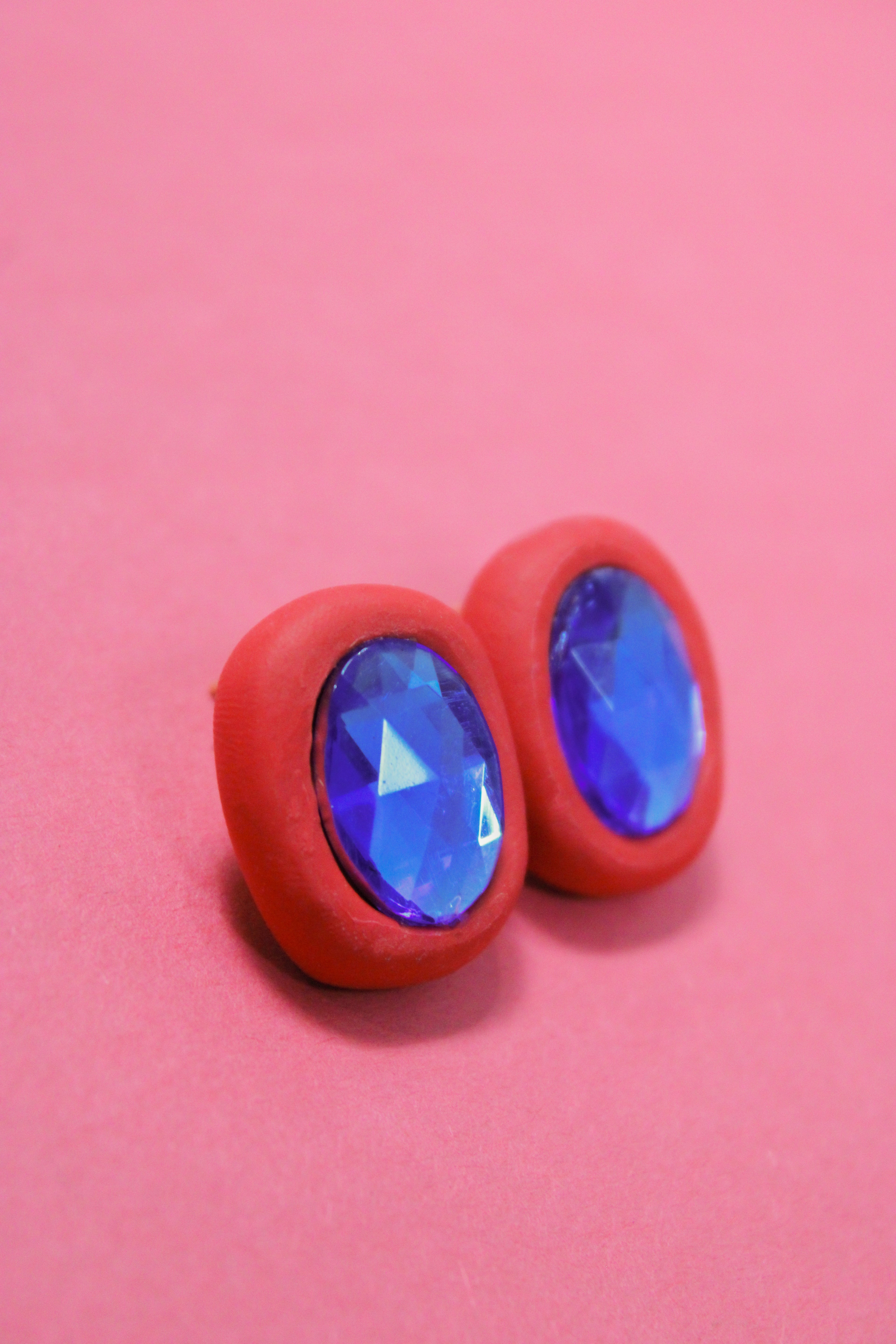 "A Girl's Best Friend" Rhinestone Stud Earrings in "Sooo Retro"