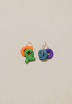 "Studio Charms" Charm Hoop Earrings